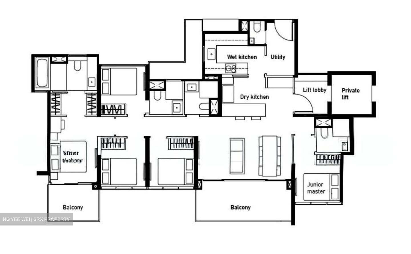 The Garden Residences (D19), Apartment #554322801